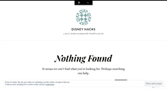 Desktop Screenshot of disneyhacks.com